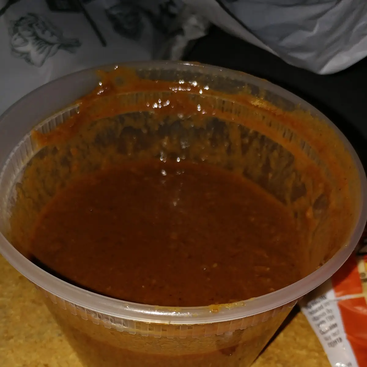 Chili not Filled to the Top Like It Should Be