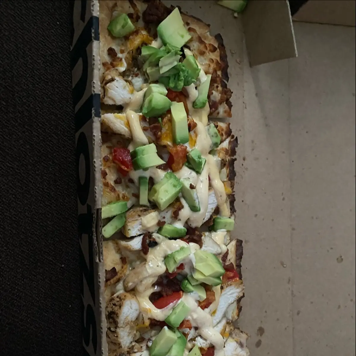 Chicken Avocado Flatbread