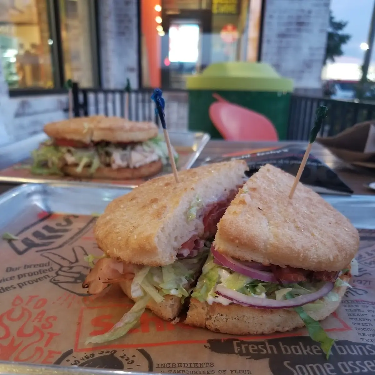 Turkey Bacon Club