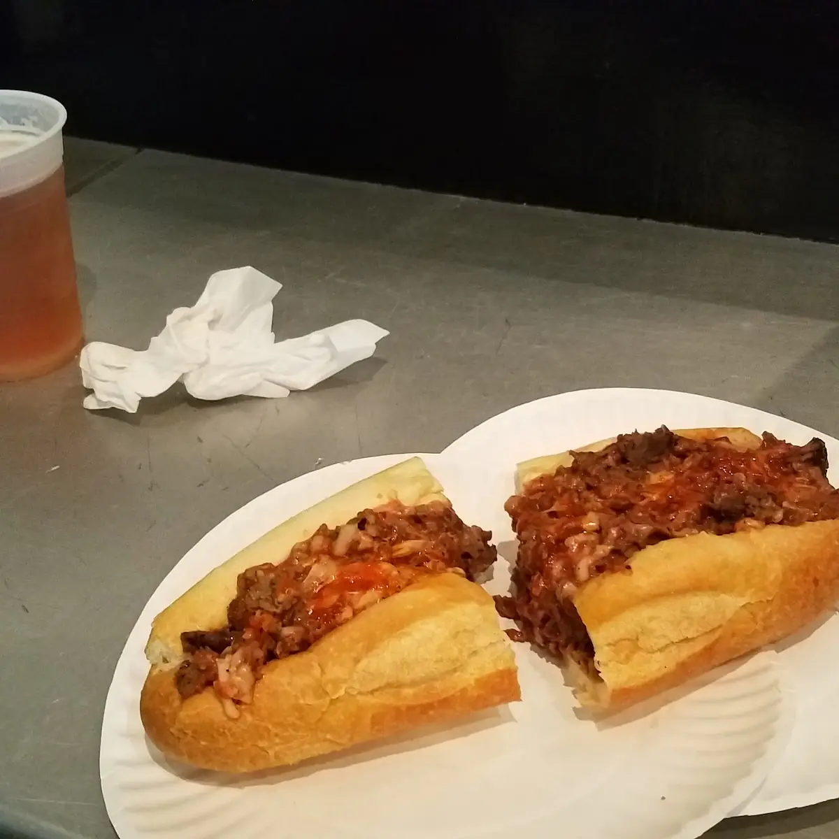 Pizza Steak Sandwich