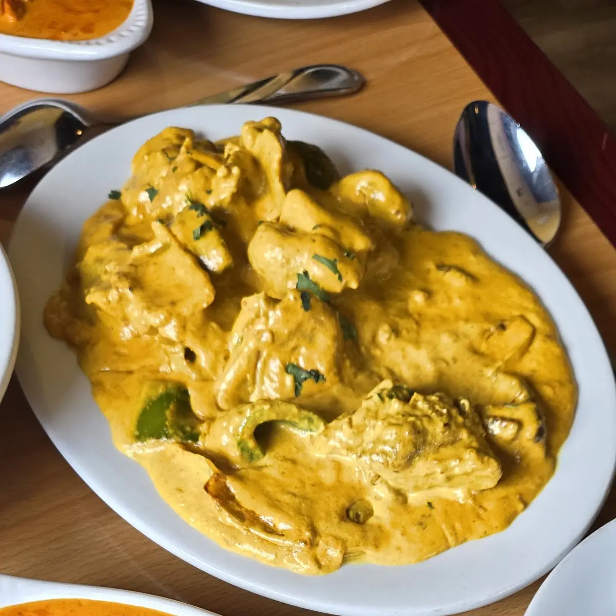 Chicken Saag (dark meat)