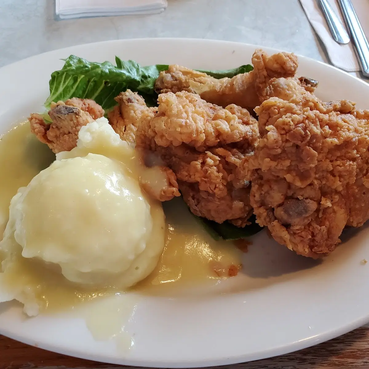 Fried Chicken Dinner