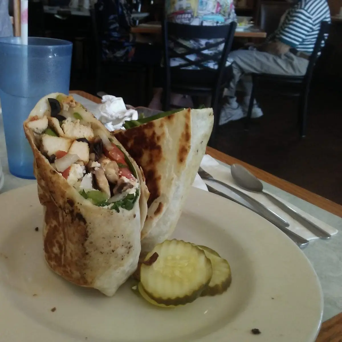 Grilled Chicken Breast Wraps