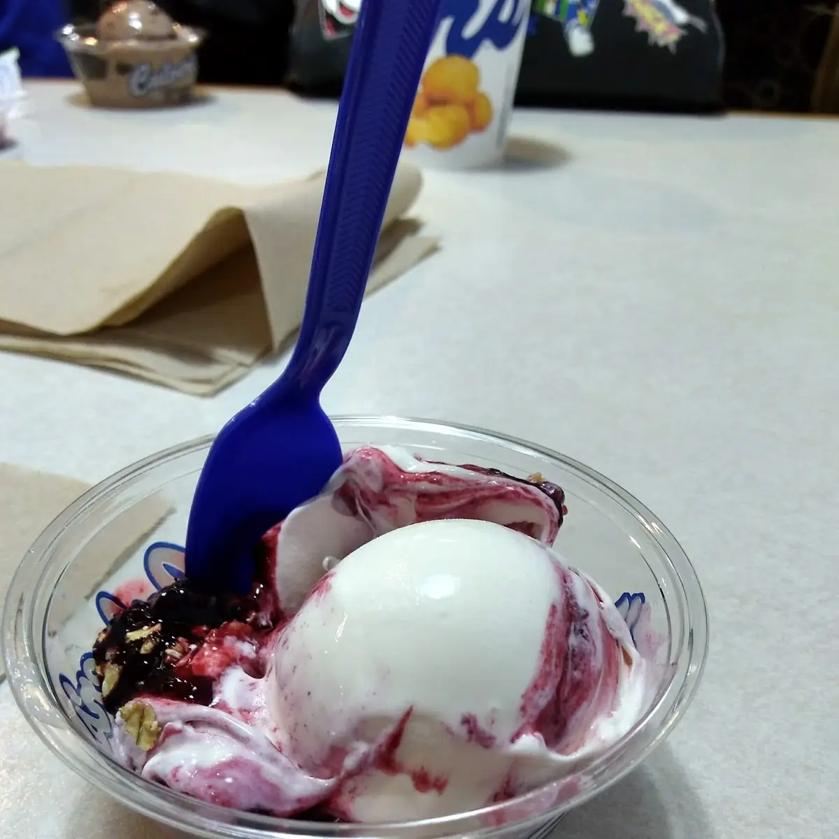 Blackberry Cobbler Ice Cream