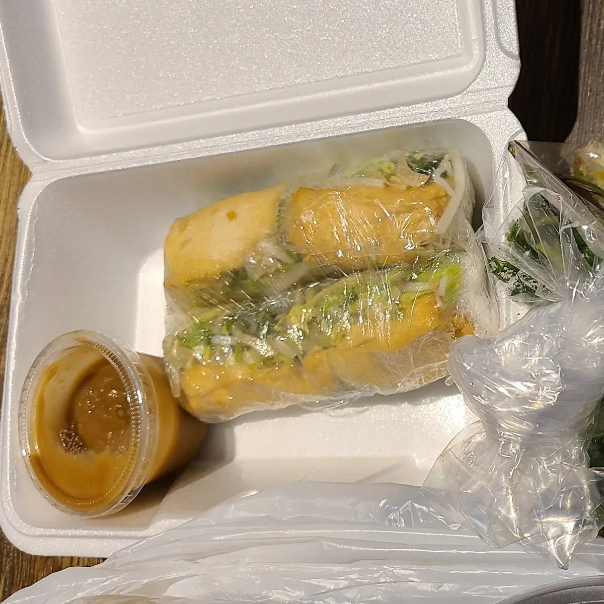 Tofu Spring Rolls