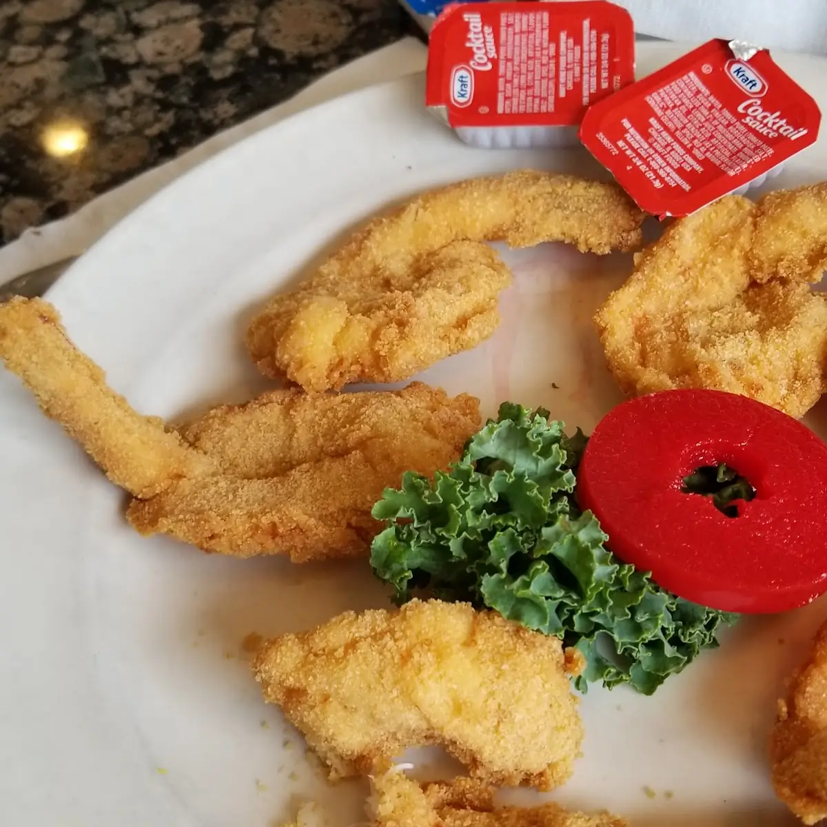 Fried Shrimp in a Basket