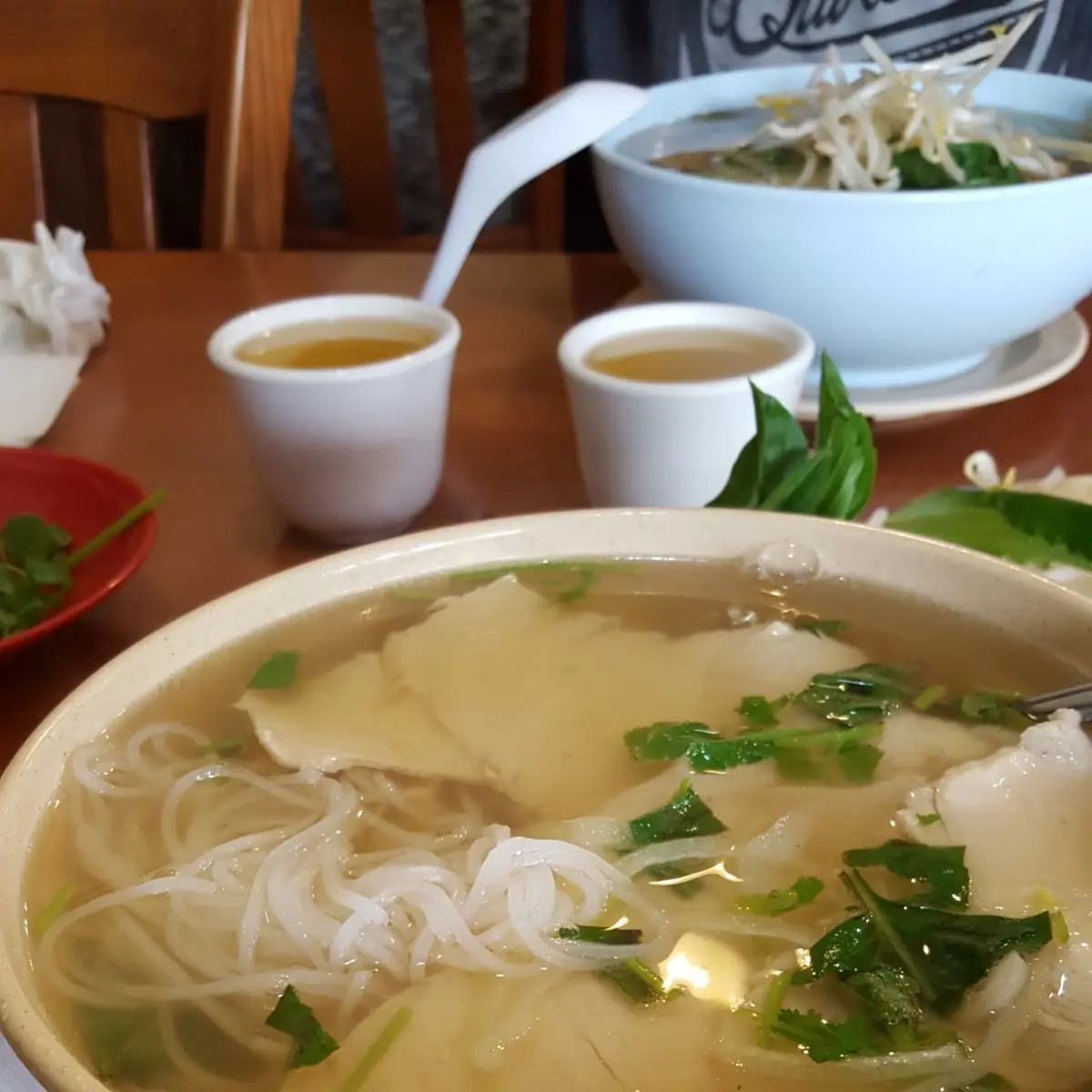 Chicken Pho Rice Noodle Soup