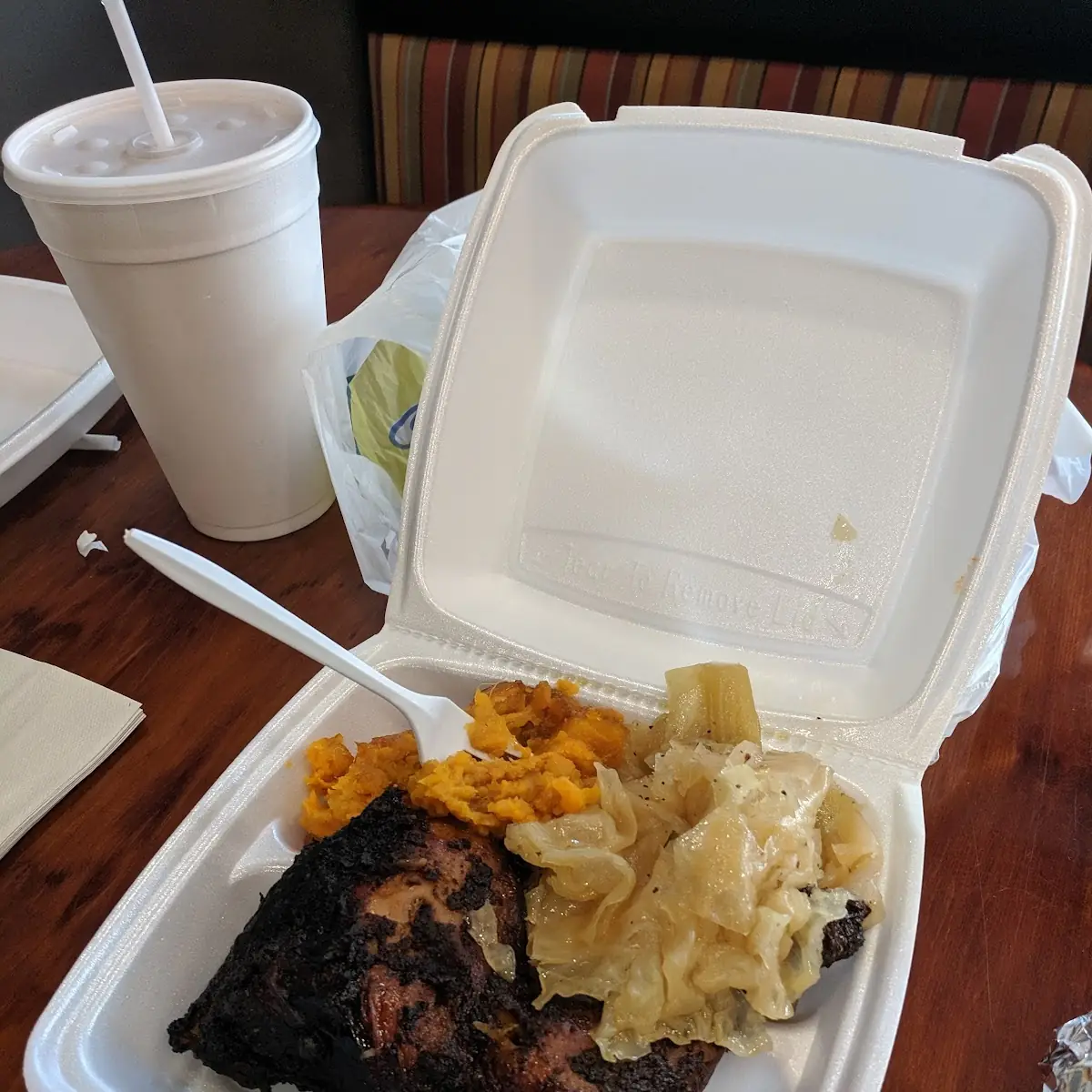 Sweet Potatoes and Cabbage