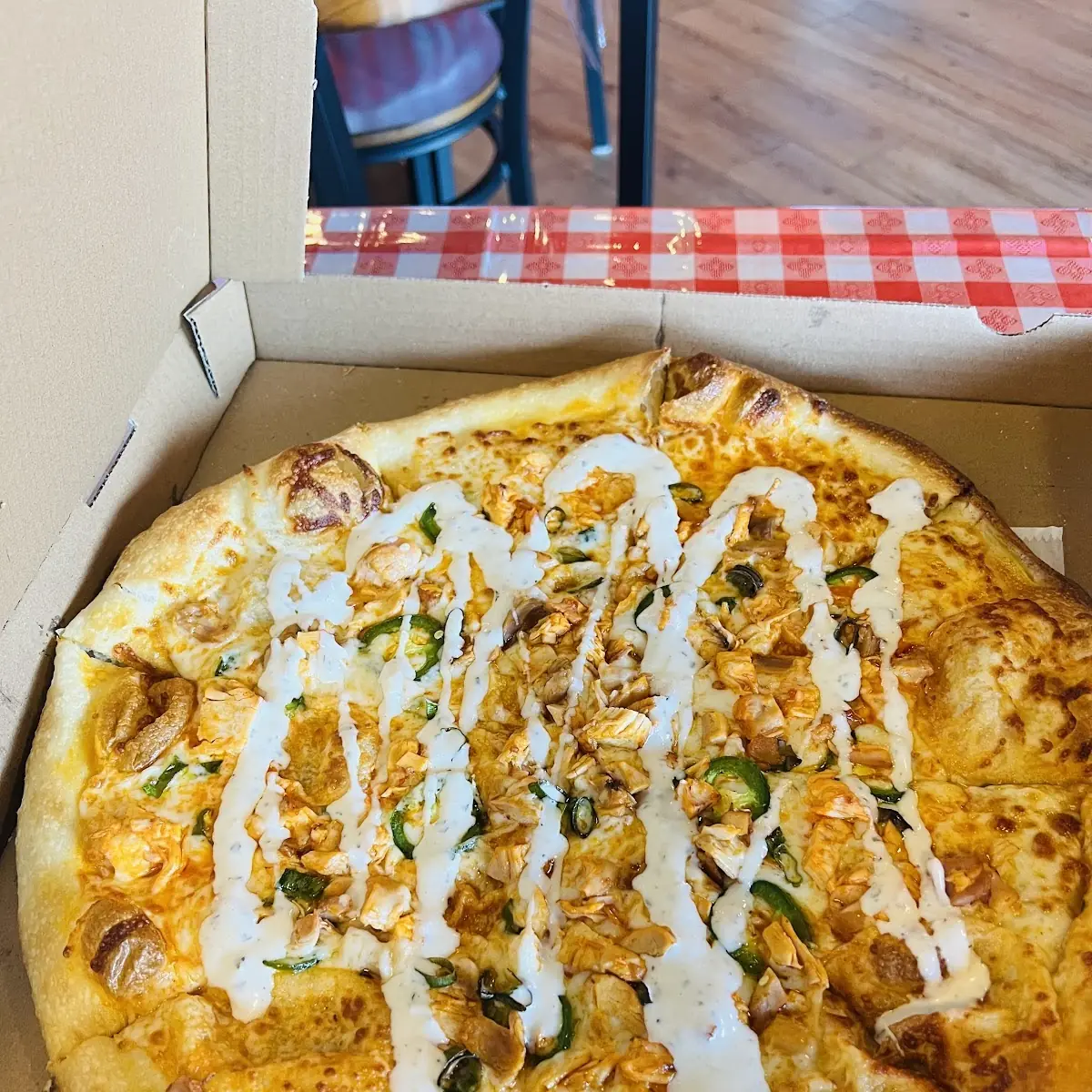 Buffalo Chicken Pizza