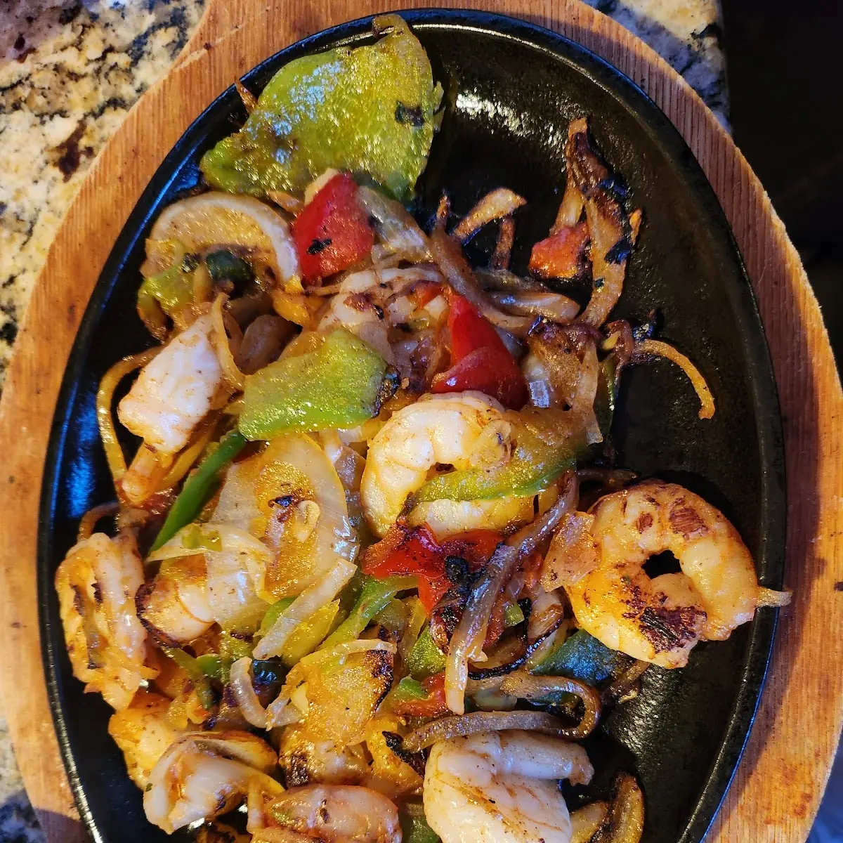 Shrimp Fajitas