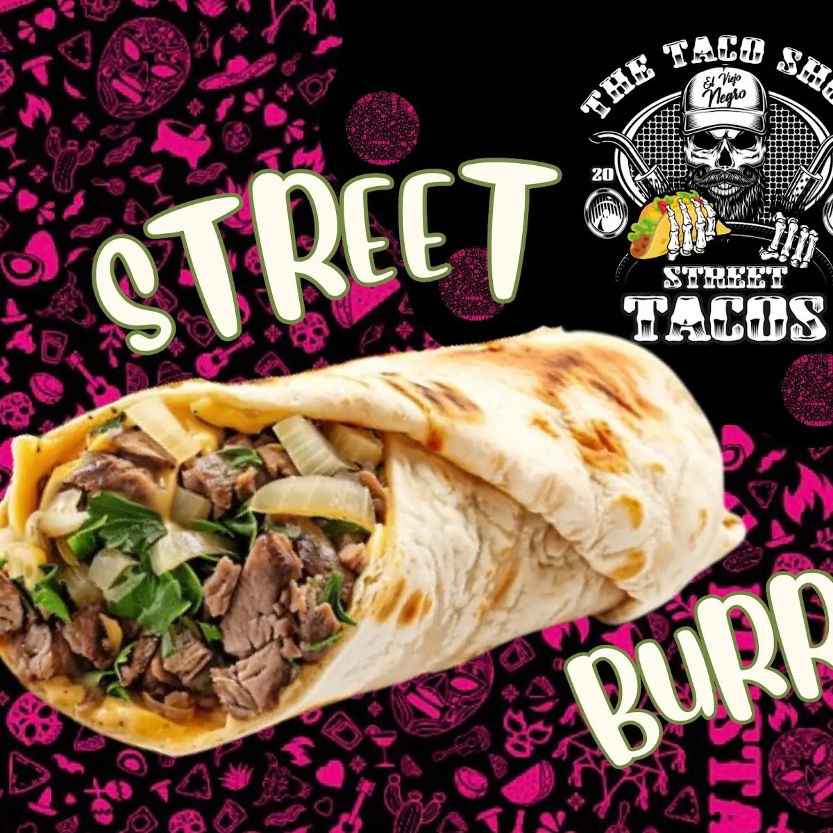 Kids Beef Burrito and Beef Taco & ICE CREAM