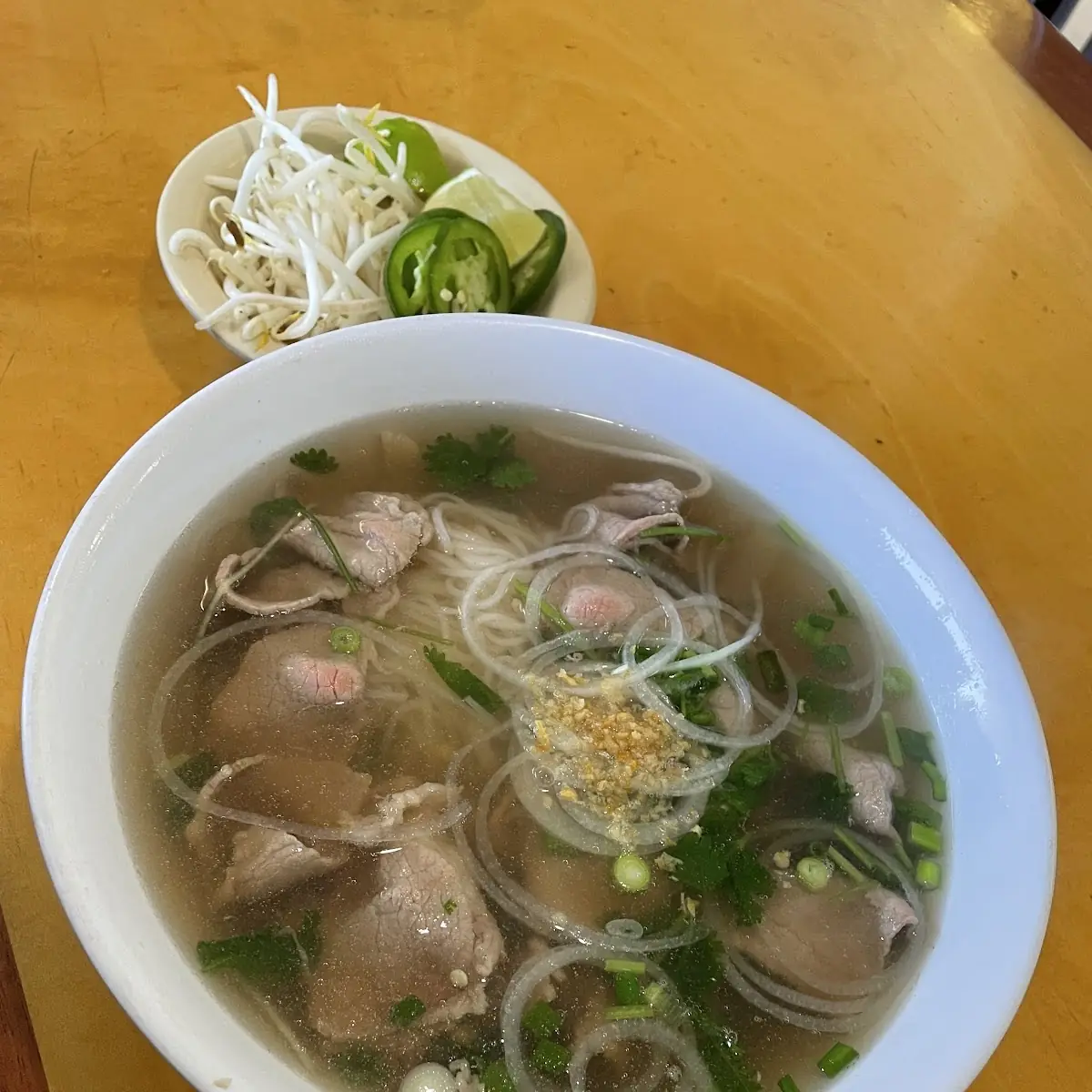 Beef Pho with Fresh Herbs