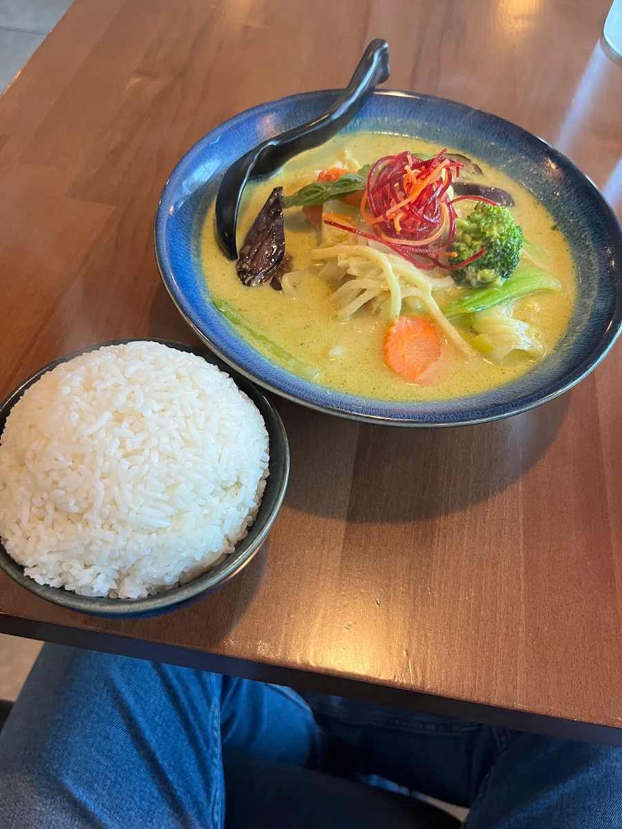 Thai Green Curry, MAKIN Thai Food