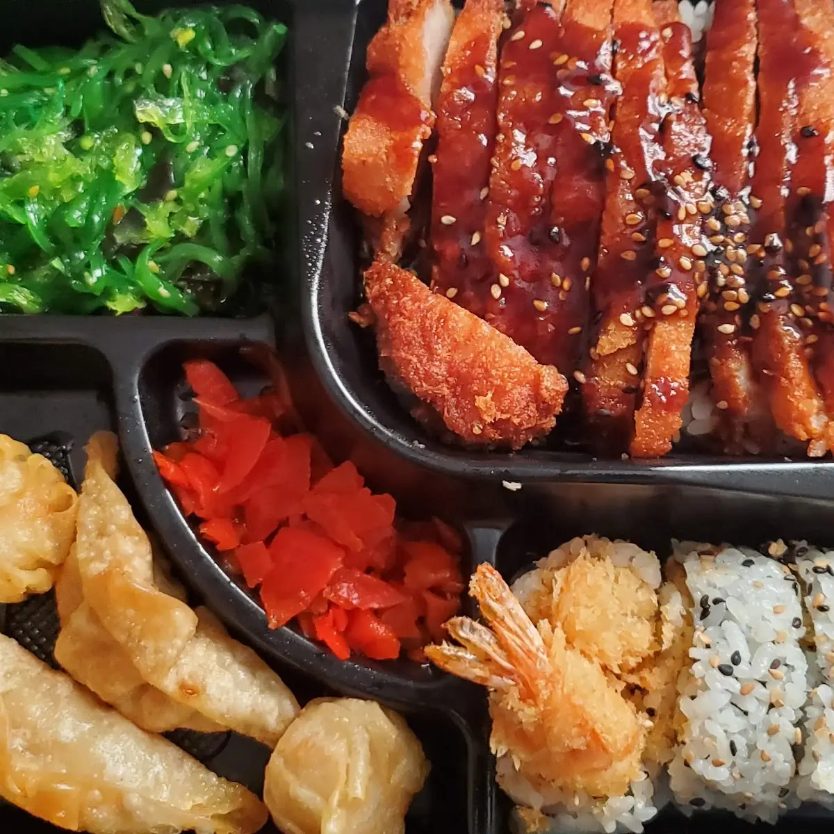 Fried Pork Cutlet Bento Box