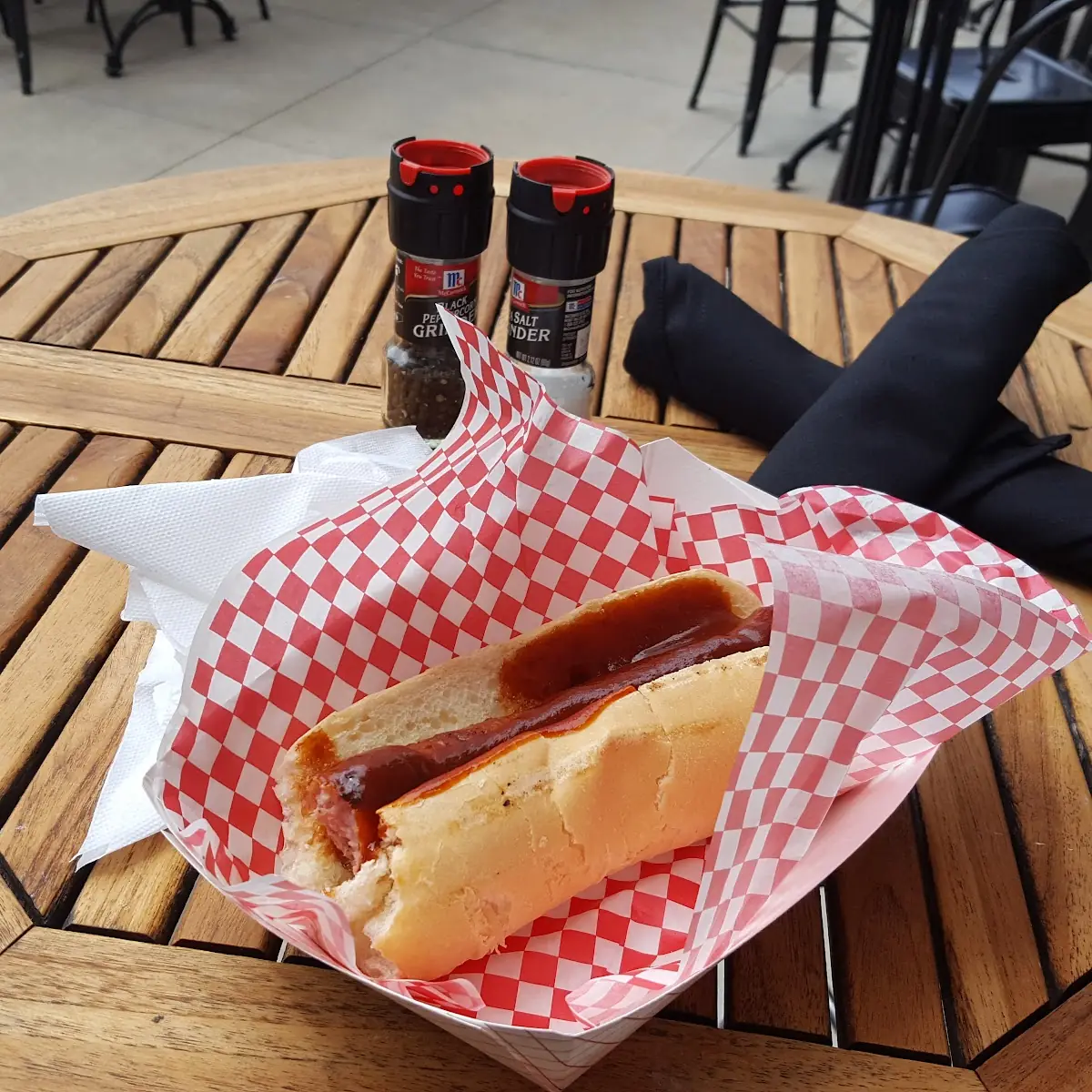 Fork & Knife Budweiser Brisket Chili Dog