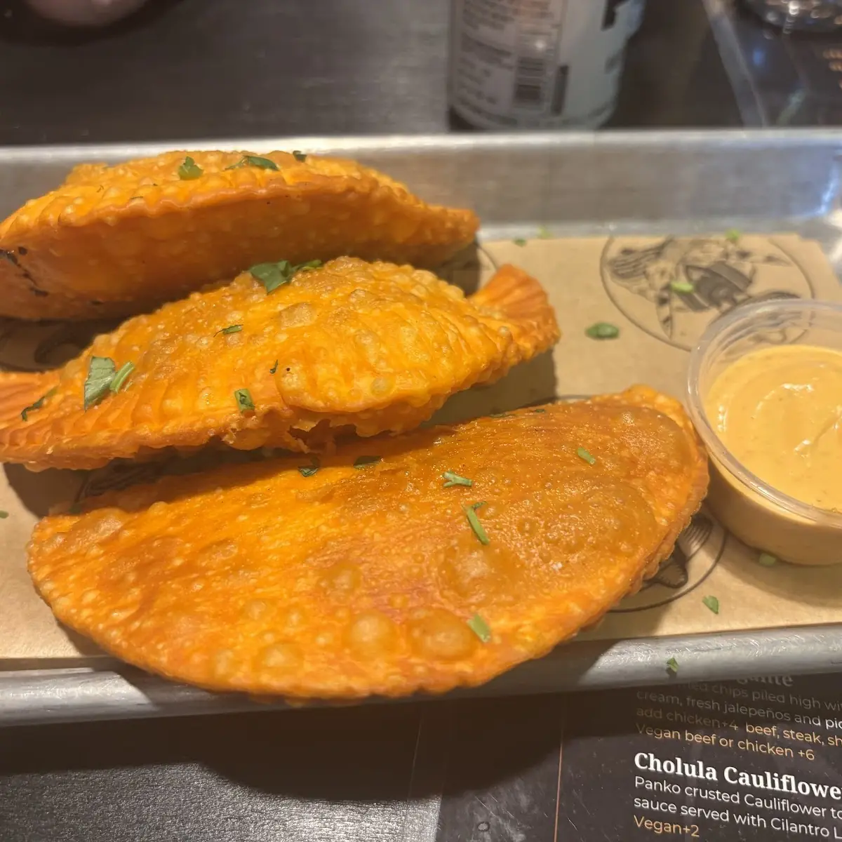 Goat Cheese Empanada