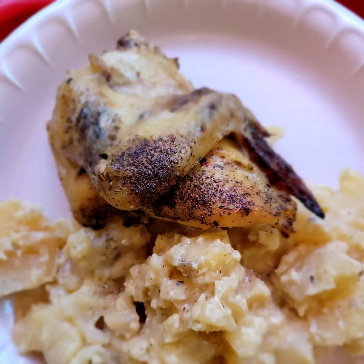 Baked Chicken and Scalloped Potatoes