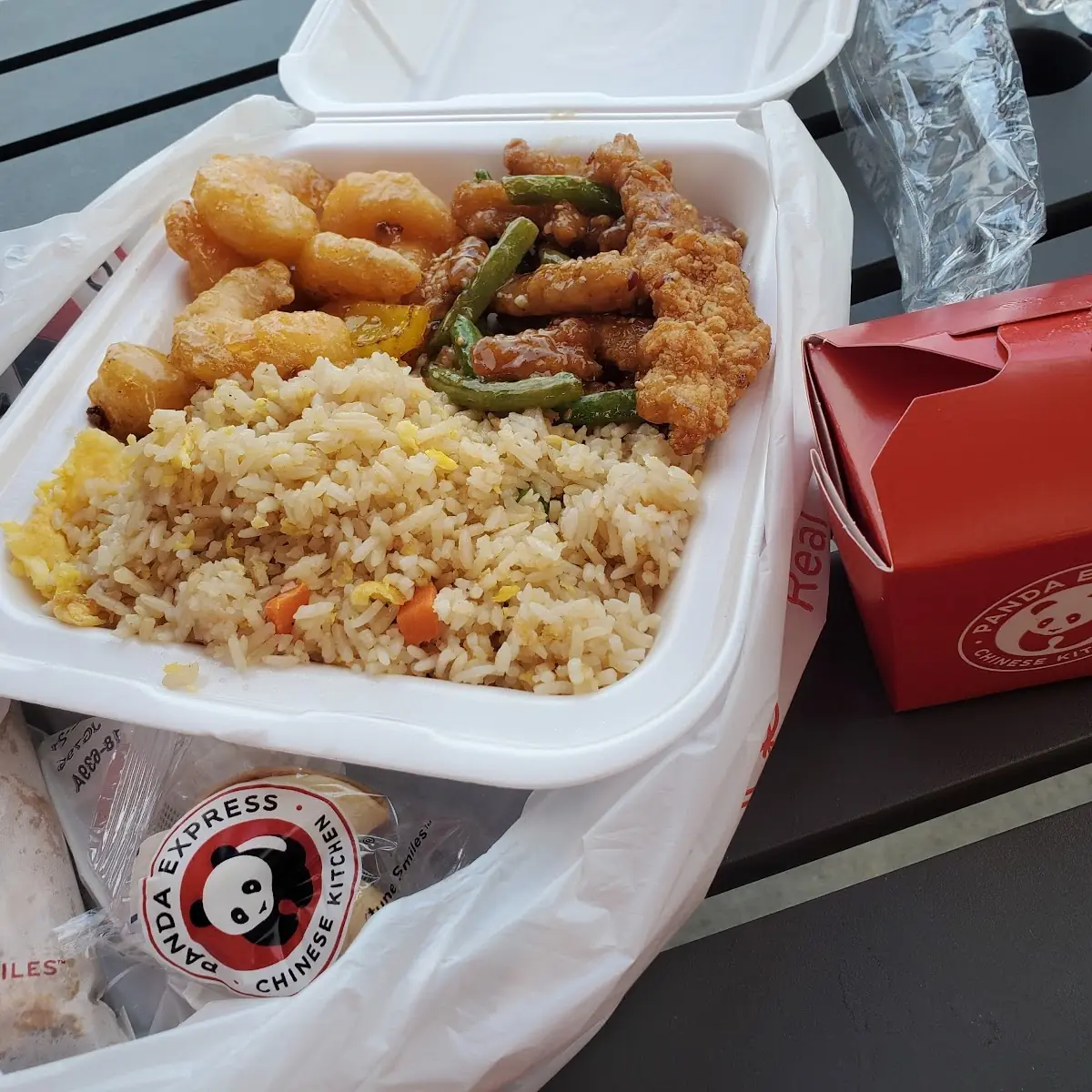 Walnut Shrimp Fried Rice Sesame Chicken
