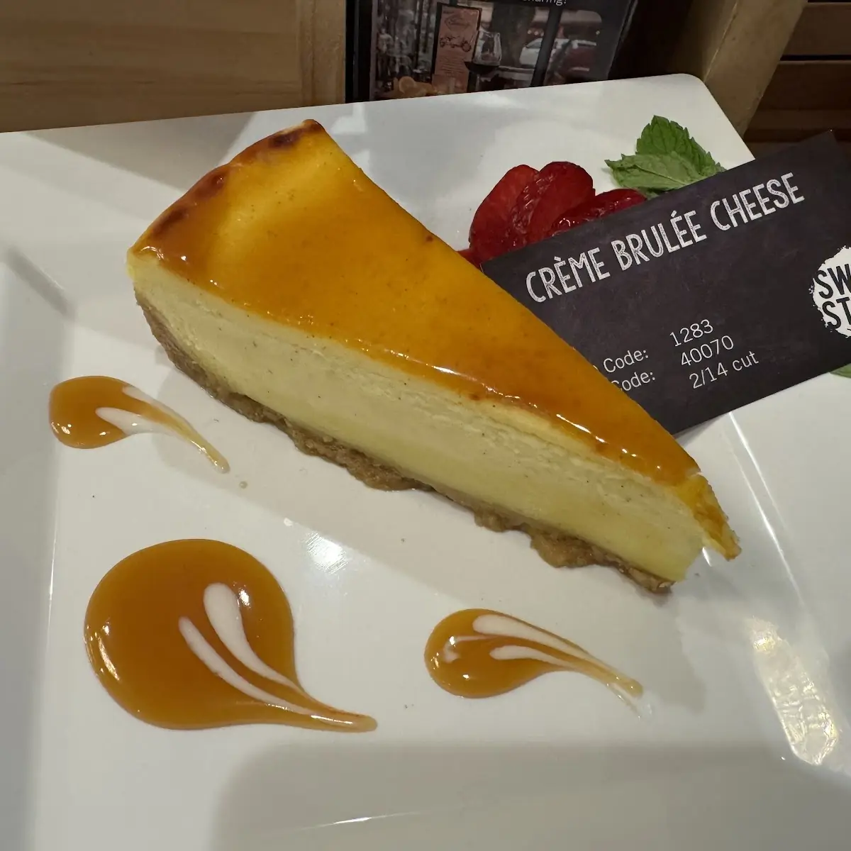 Crème Brûlée Cheesecake