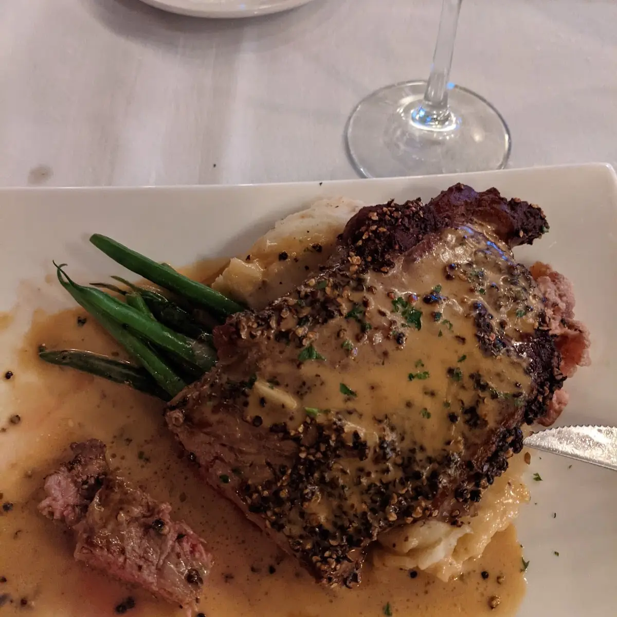Peppercorn New York Strip