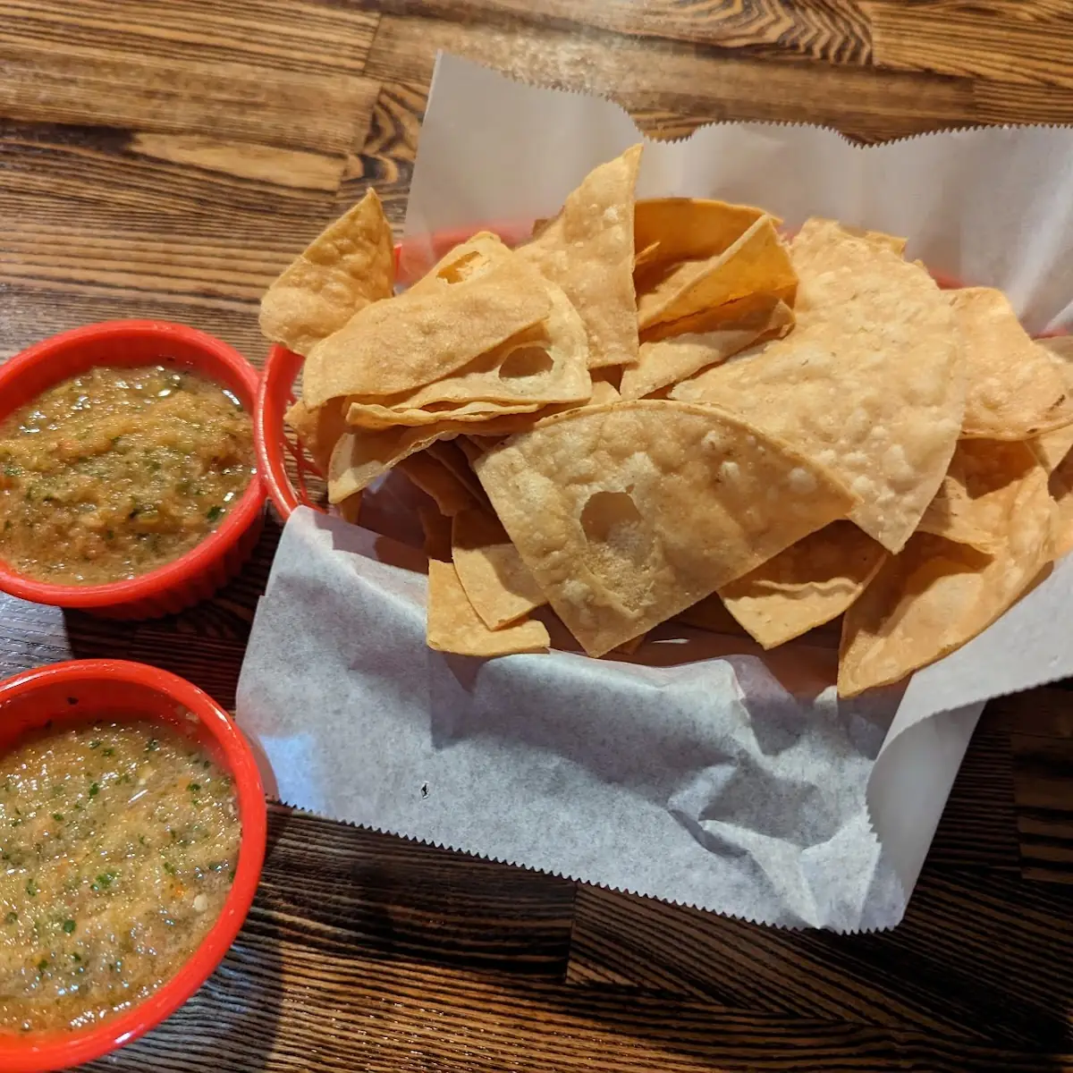 Chips and Salsa Verde