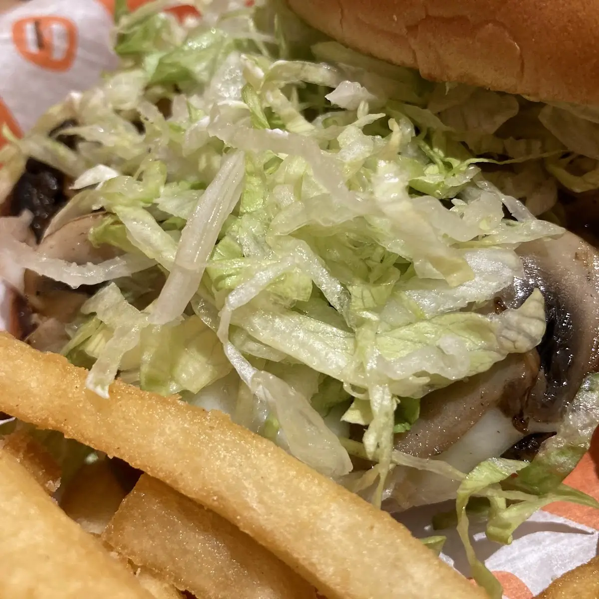 Mushroom Swiss Burger