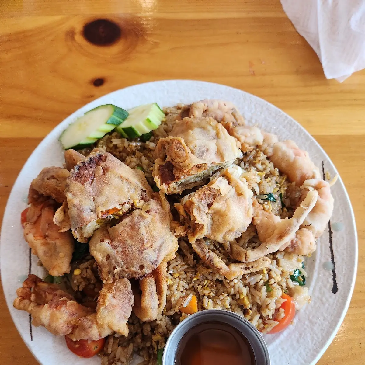 Soft Shell Crab Fried Rice