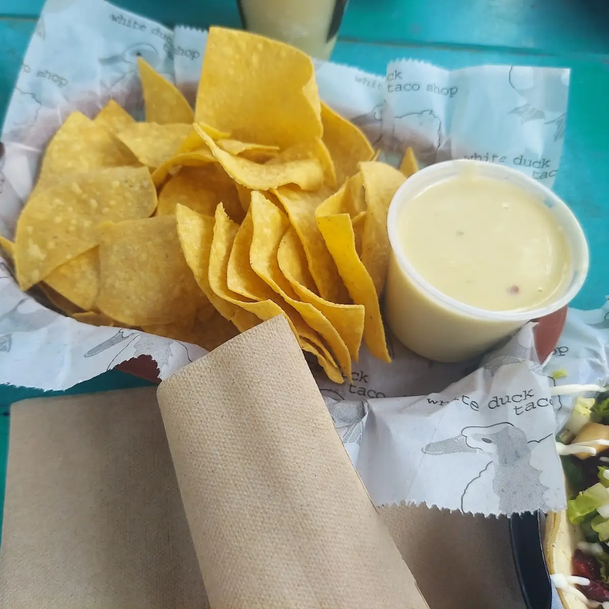 Chips and Queso Dip