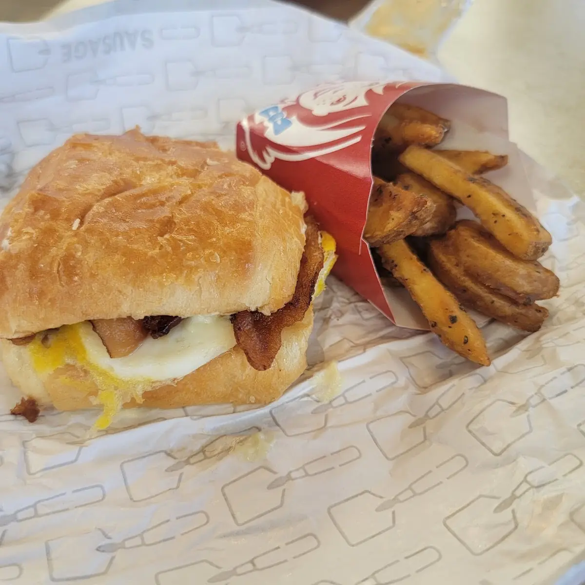 Bacon Egg and Cheese Croissant
