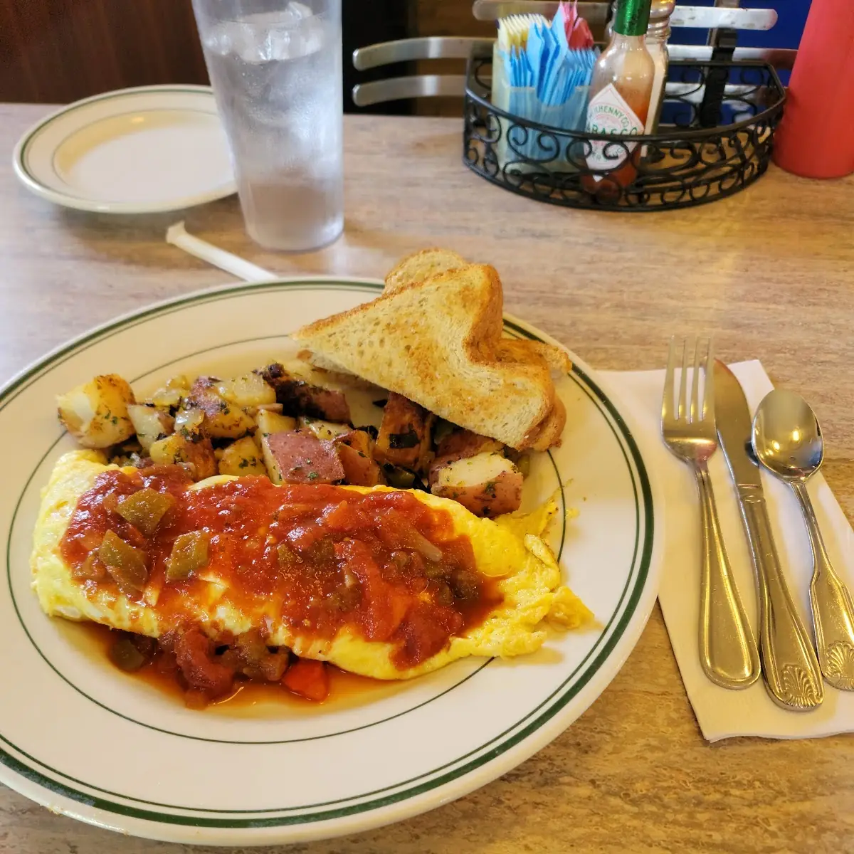 Chili Cheese Omelet