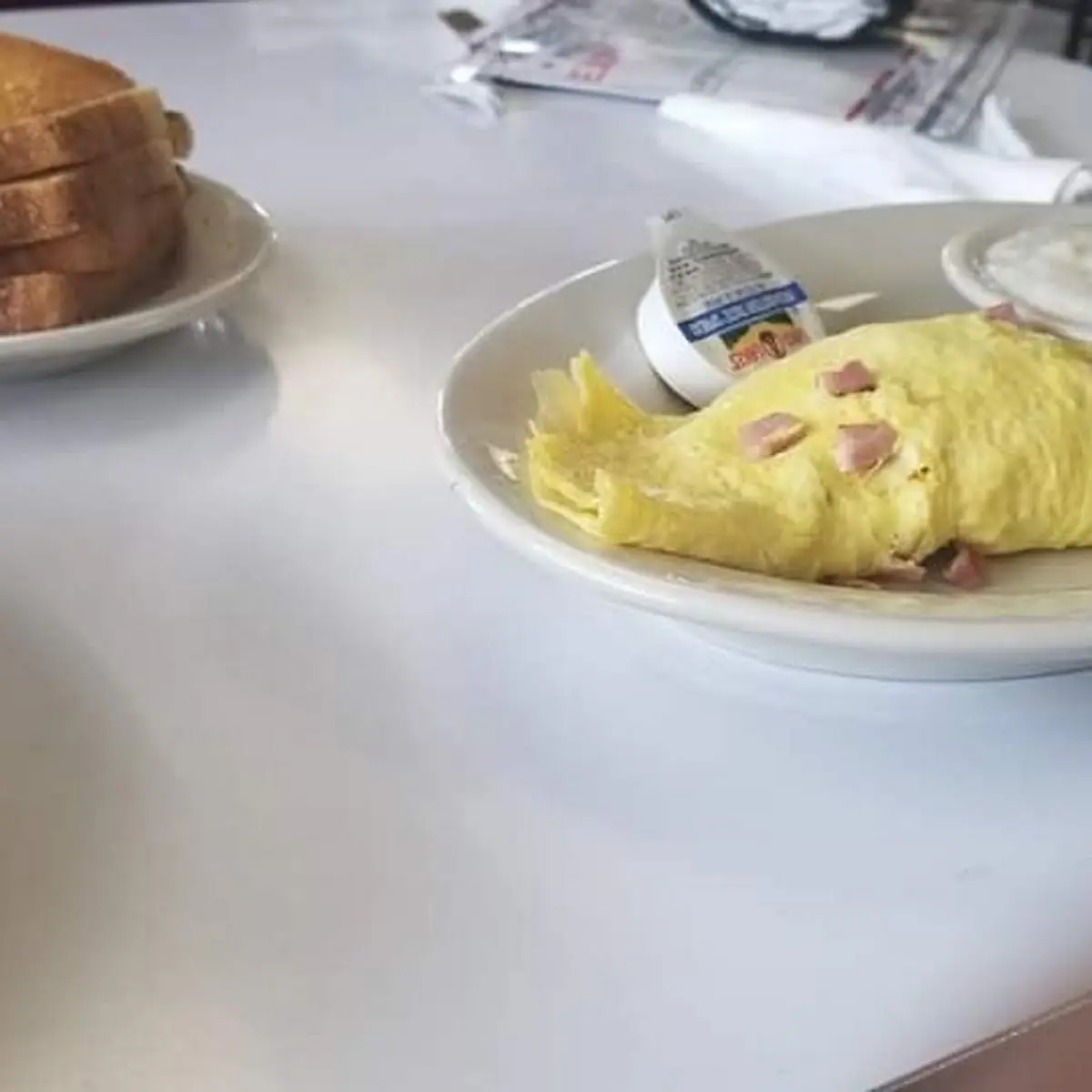 Ham and Cheese Omelette
