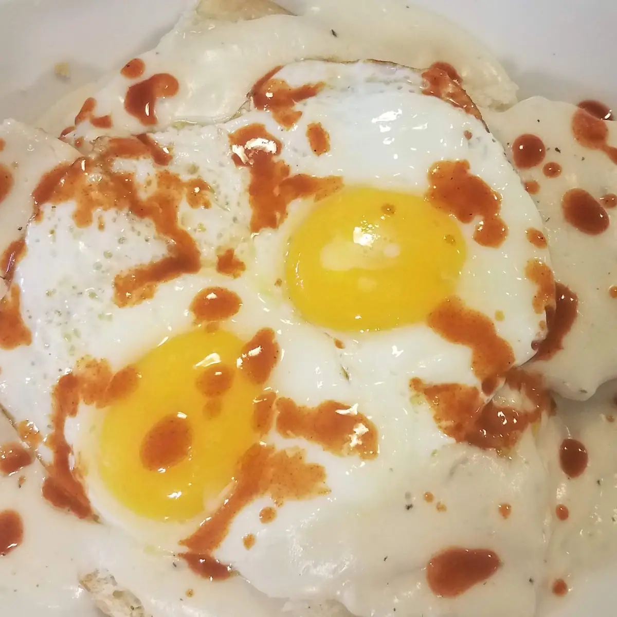 Biscuits and Gravy Add Two Eggs