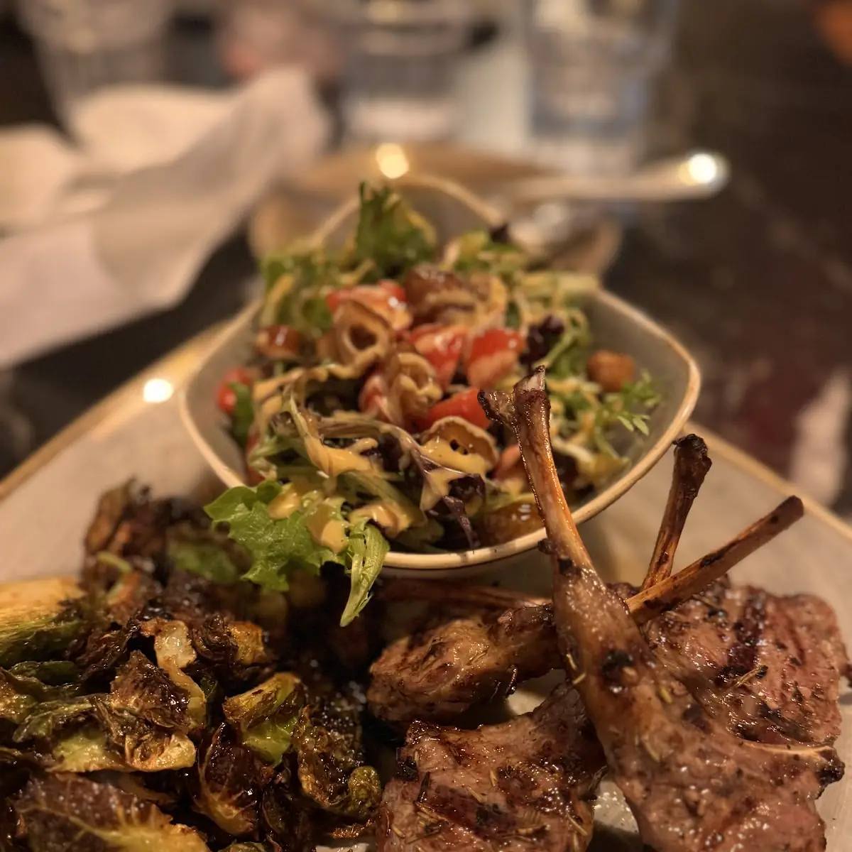 Grilled Lamb Chops (Brunch)