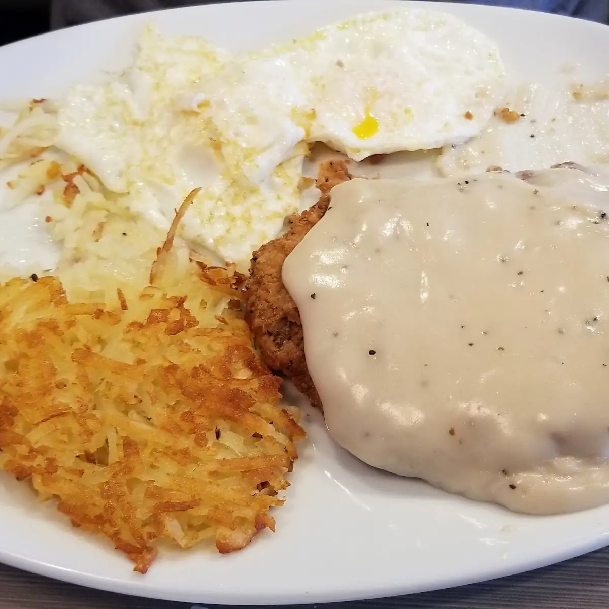 Country Fried Steak & Eggs