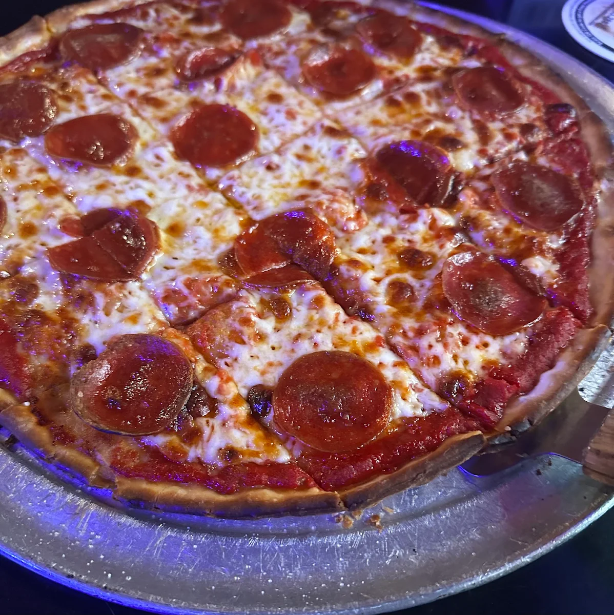 Brick Oven Pepperoni Pizza