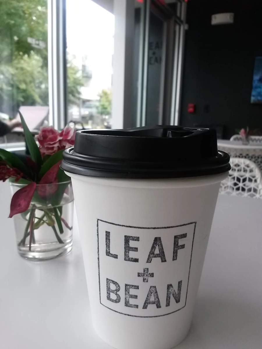 Matcha Latte with Almond Milk Tea
