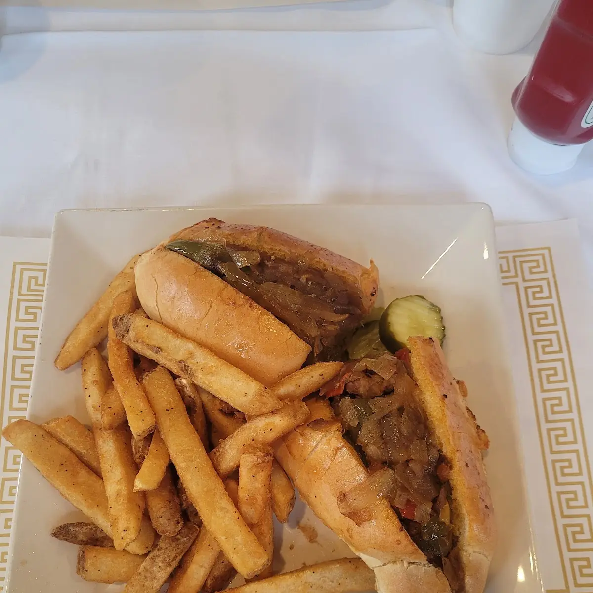 Demus Italian Sausage Sandwich