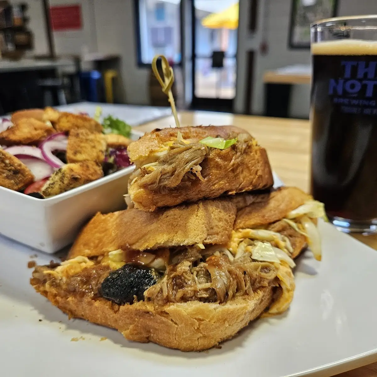 BBQ Pork Panini