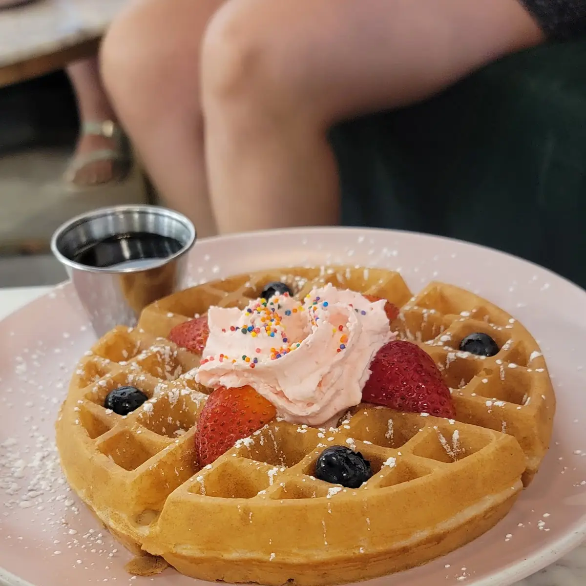 Strawberry Shortcake Waffle