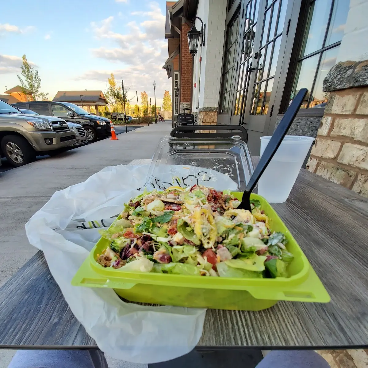 Salata Mix with Asian BBQ Chicken