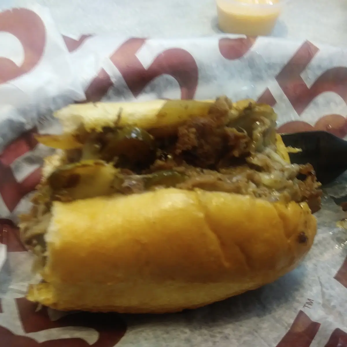 Jalapeno Jack Cheese Steak Sandwich