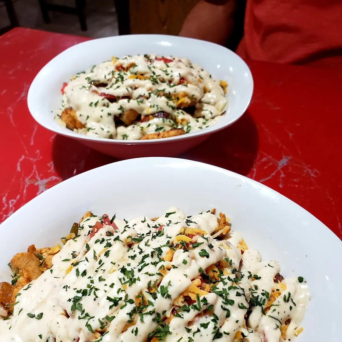 Chicken and Shrimp Rice Bowl