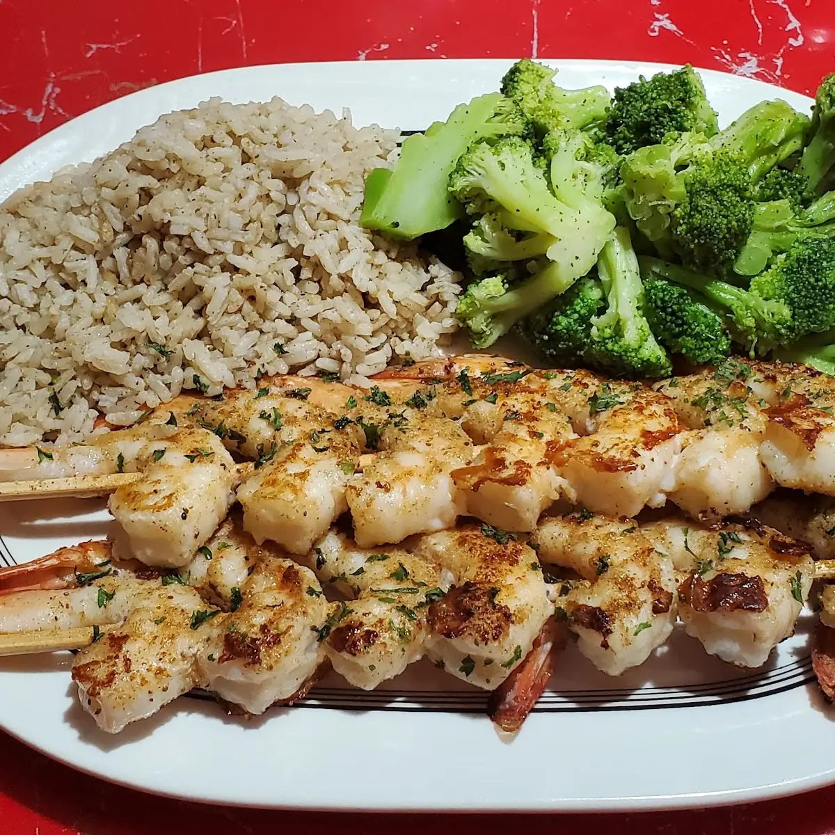 Grilled Shrimp Entree