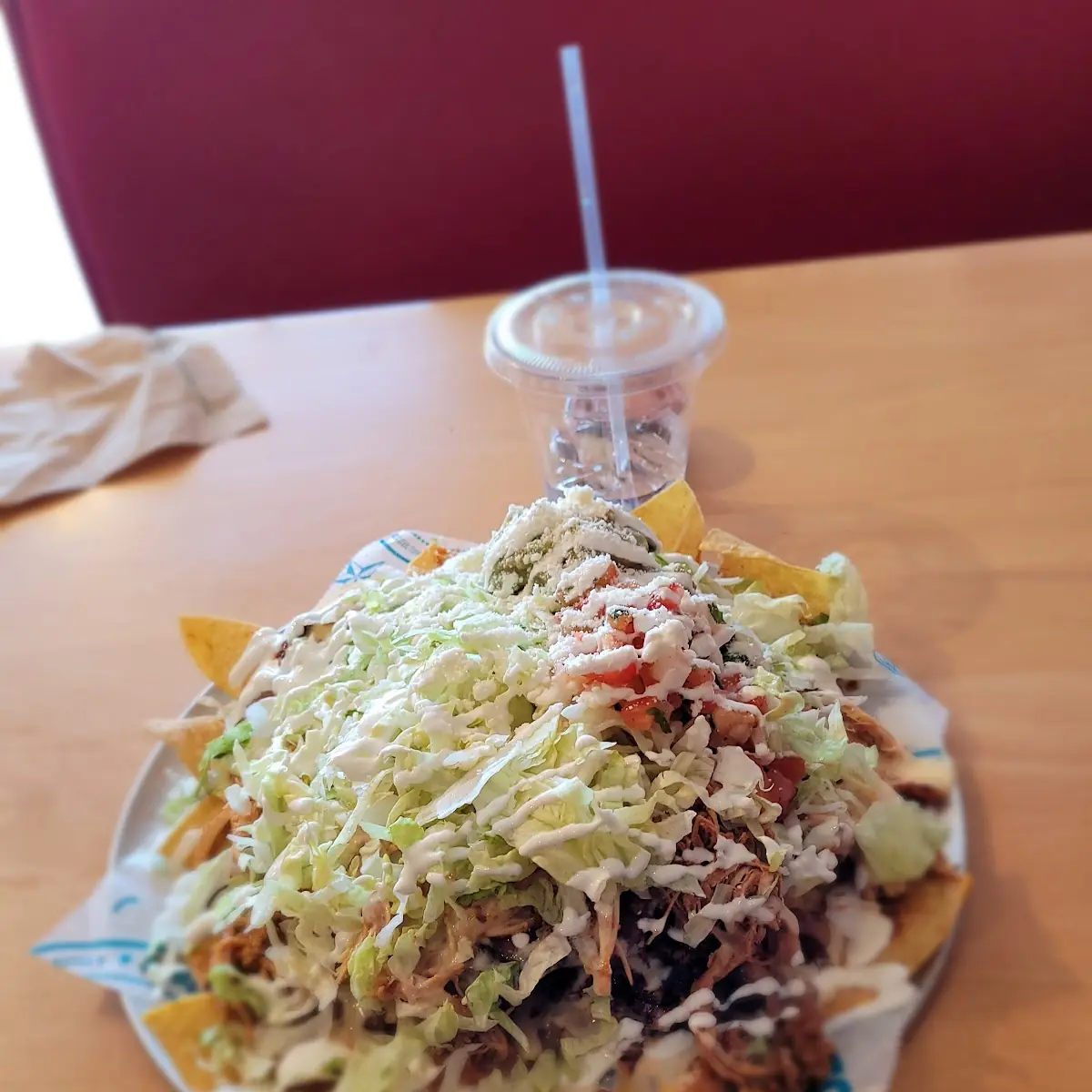 Grilled Chicken Nachos Supreme
