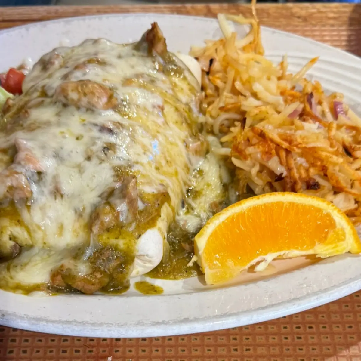 Chili Verde Burrito