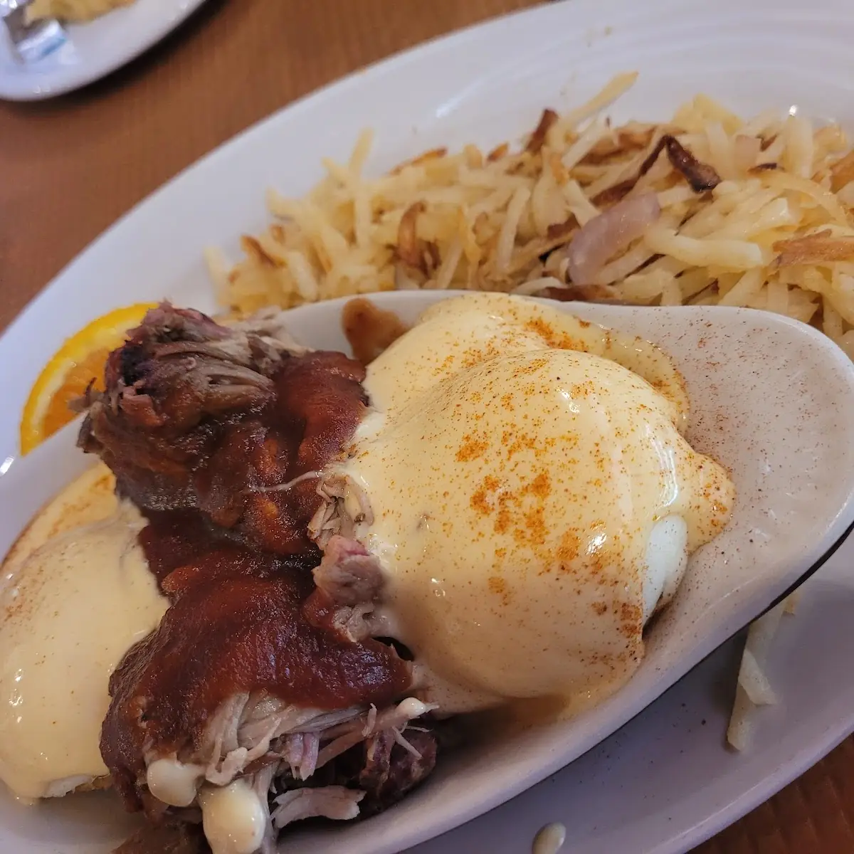 Pulled Pork Benedict