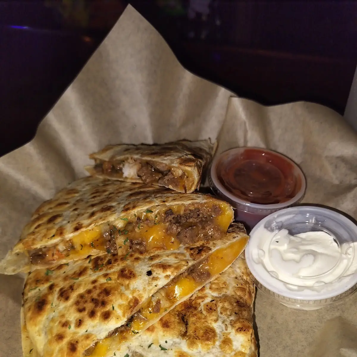 Surf and Turf Quesadilla