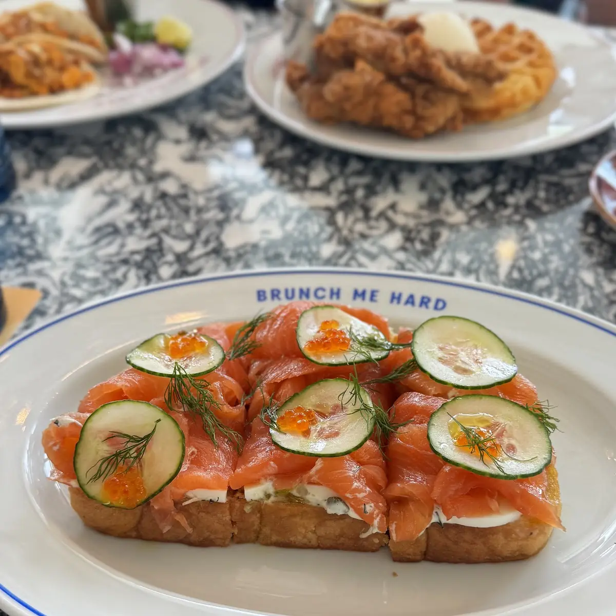 Smoked Salmon Toast