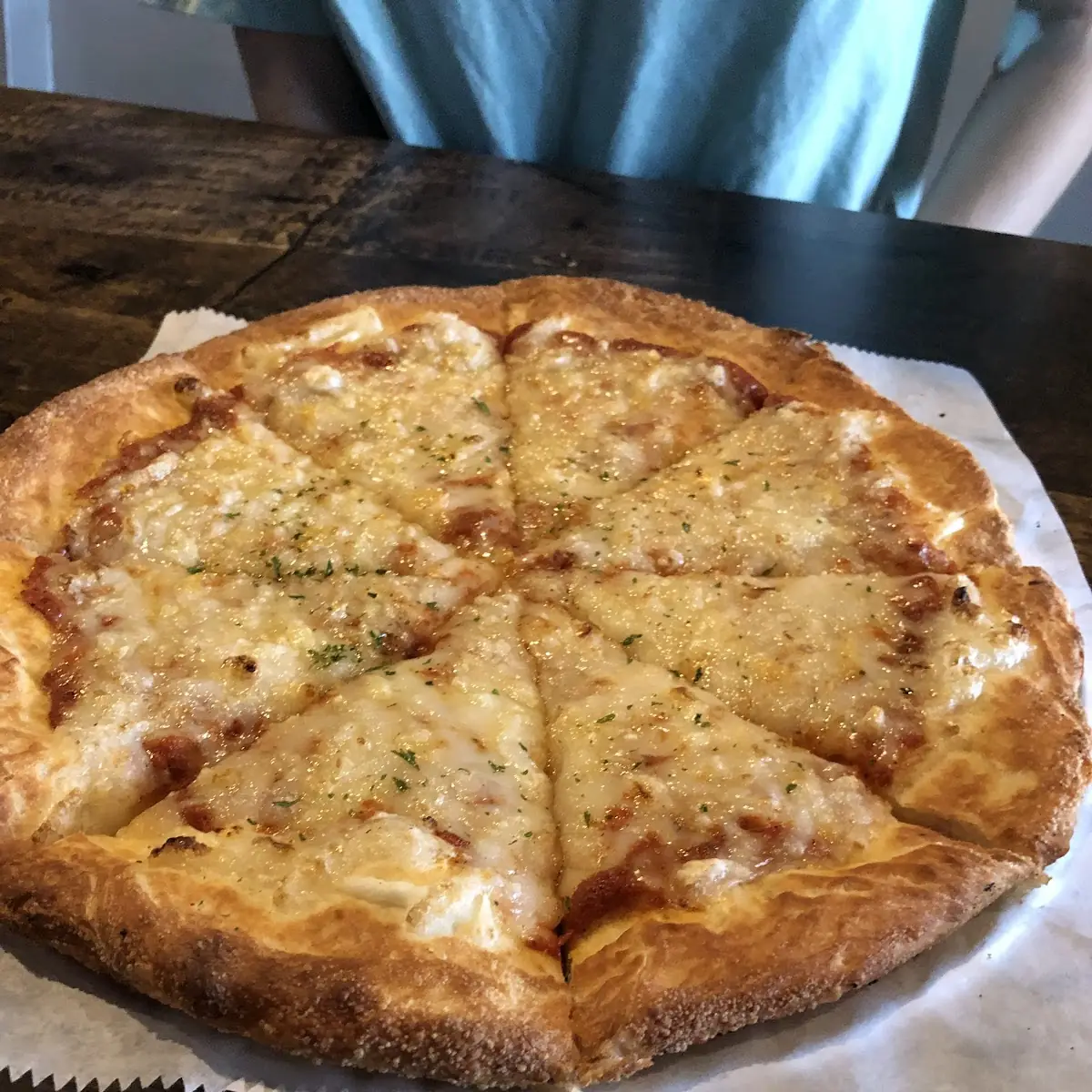 3 Cheese Garlic Bread Pizza
