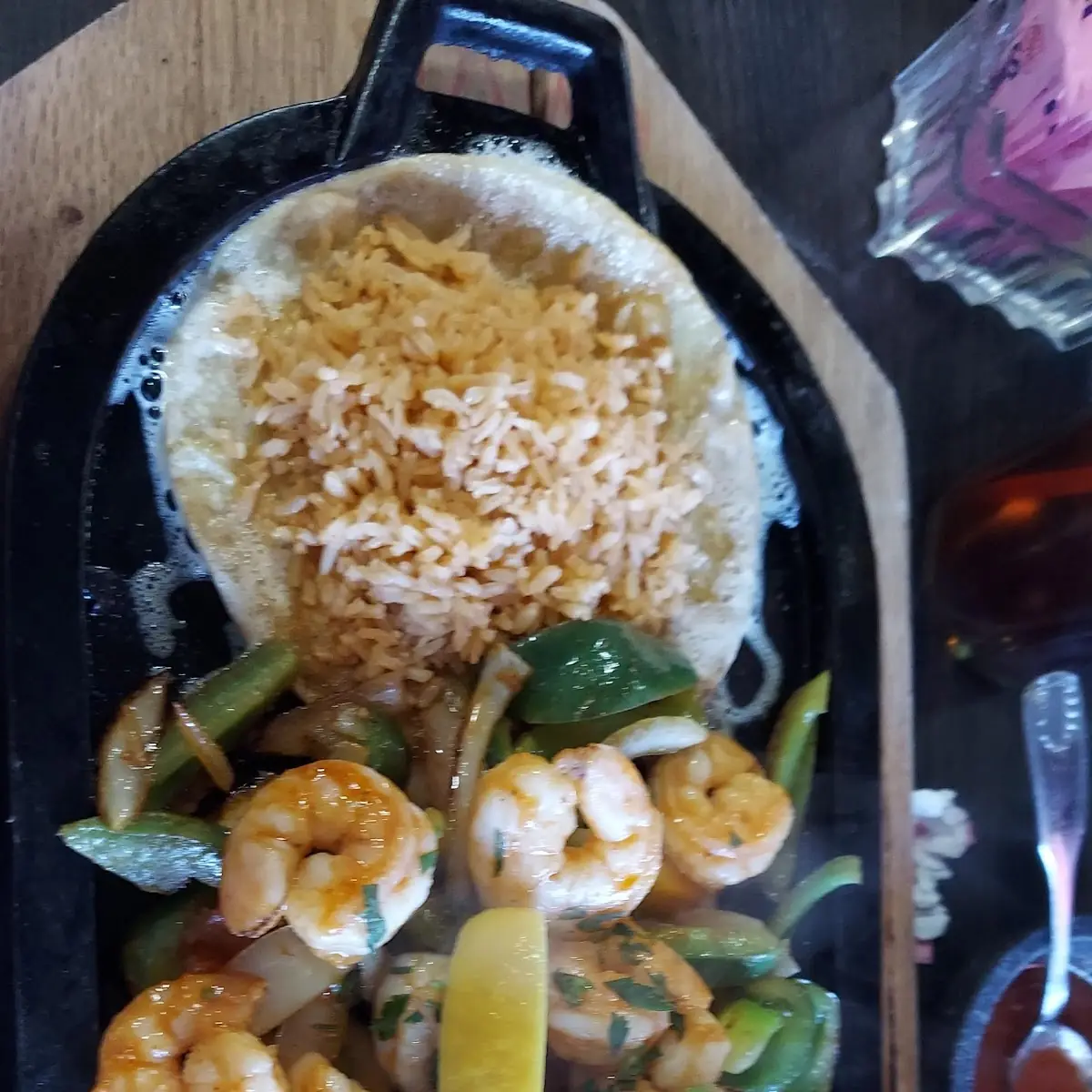 Shrimp Fajitas